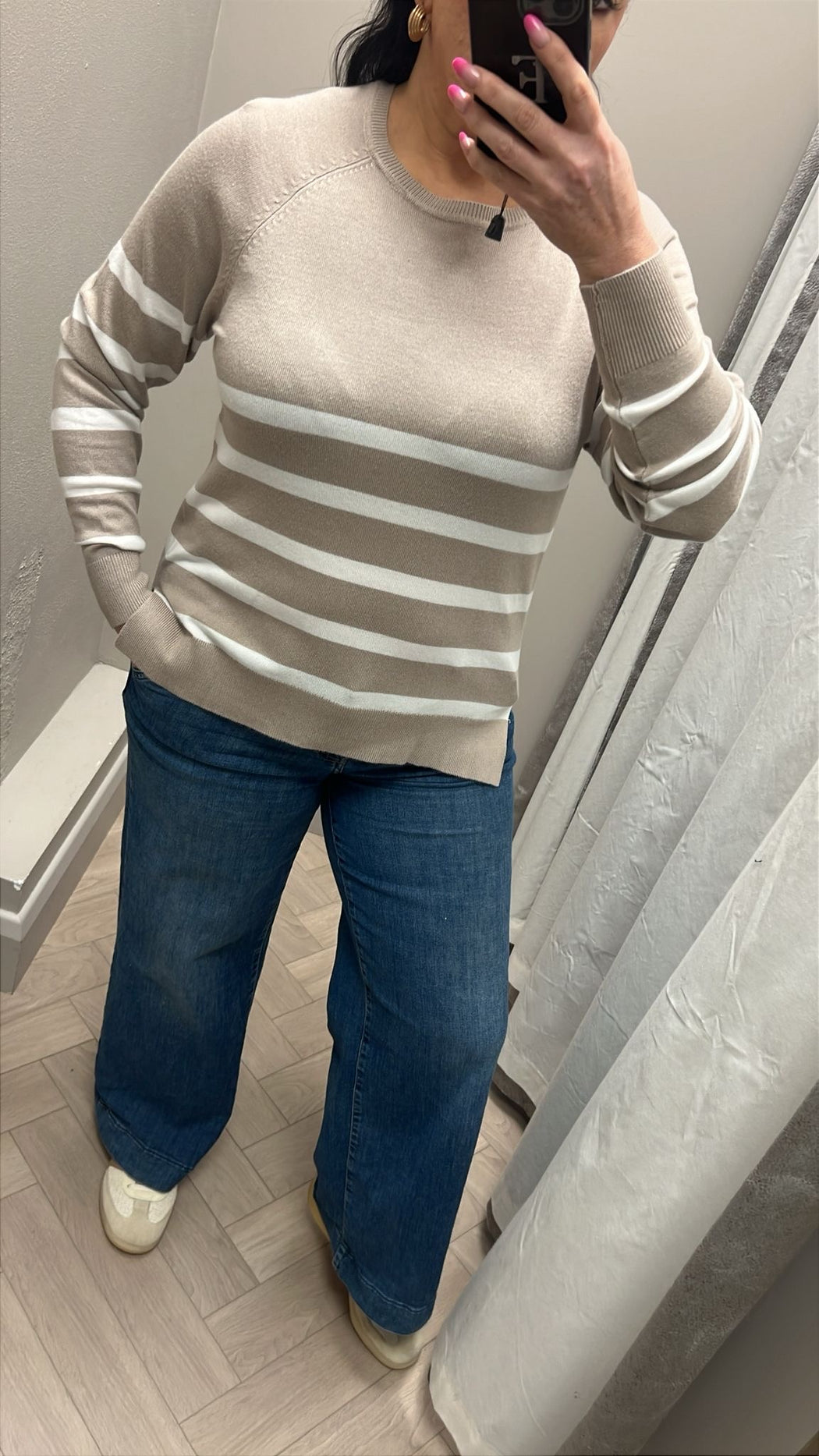 Thea stripe knit