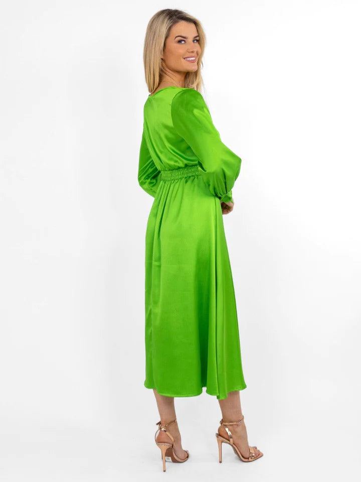 BIRKIN LIME GREEN MIDI