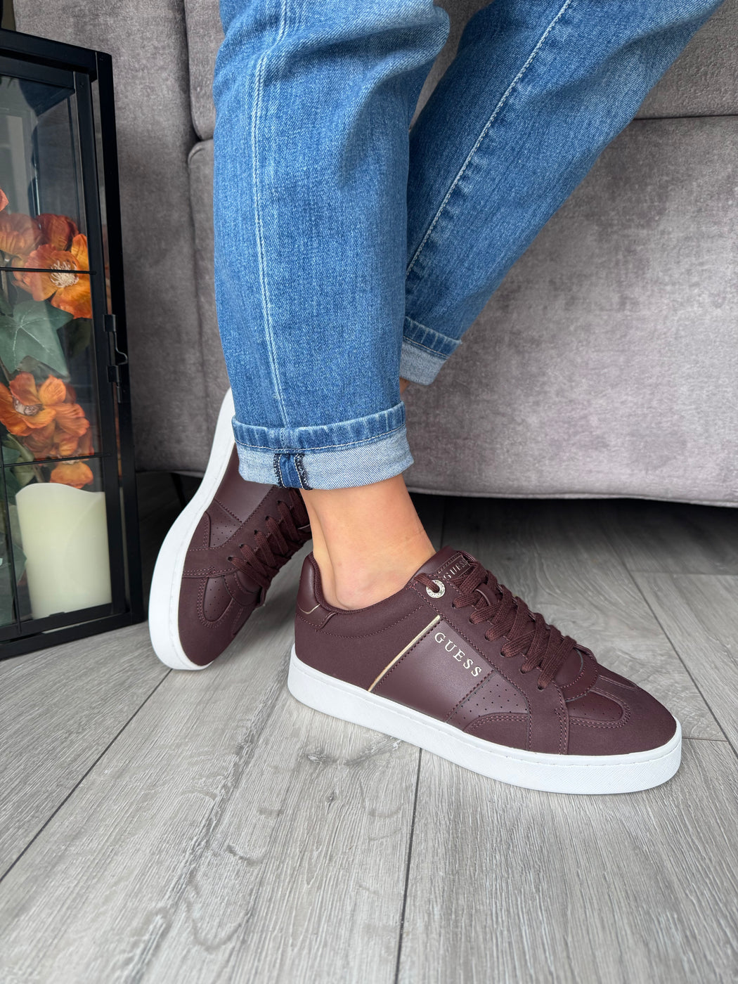Guess jrone wine sneaker flfjr8pel12