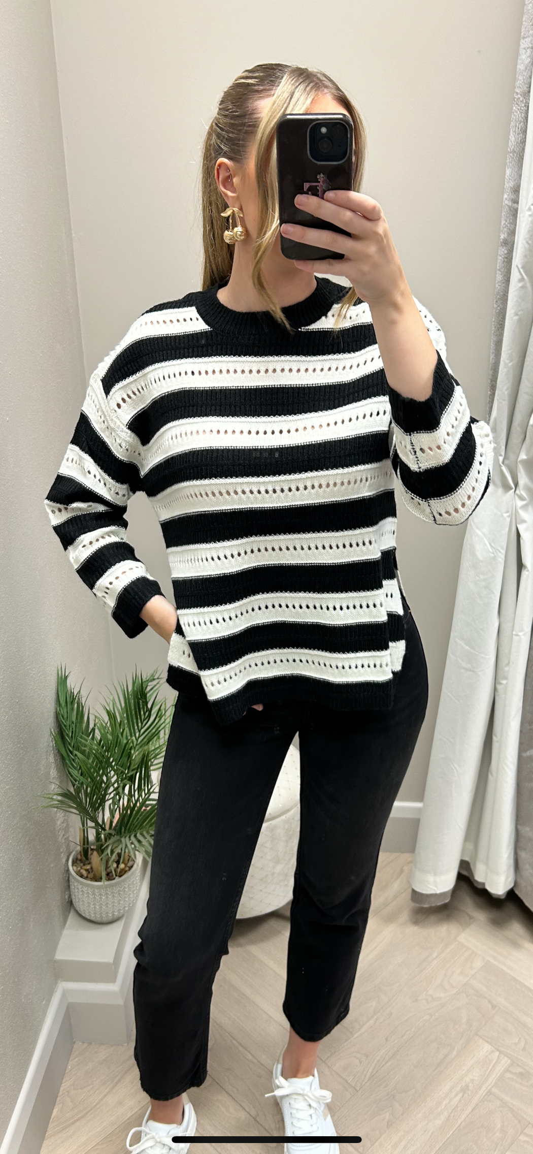 Brina stripe sweater