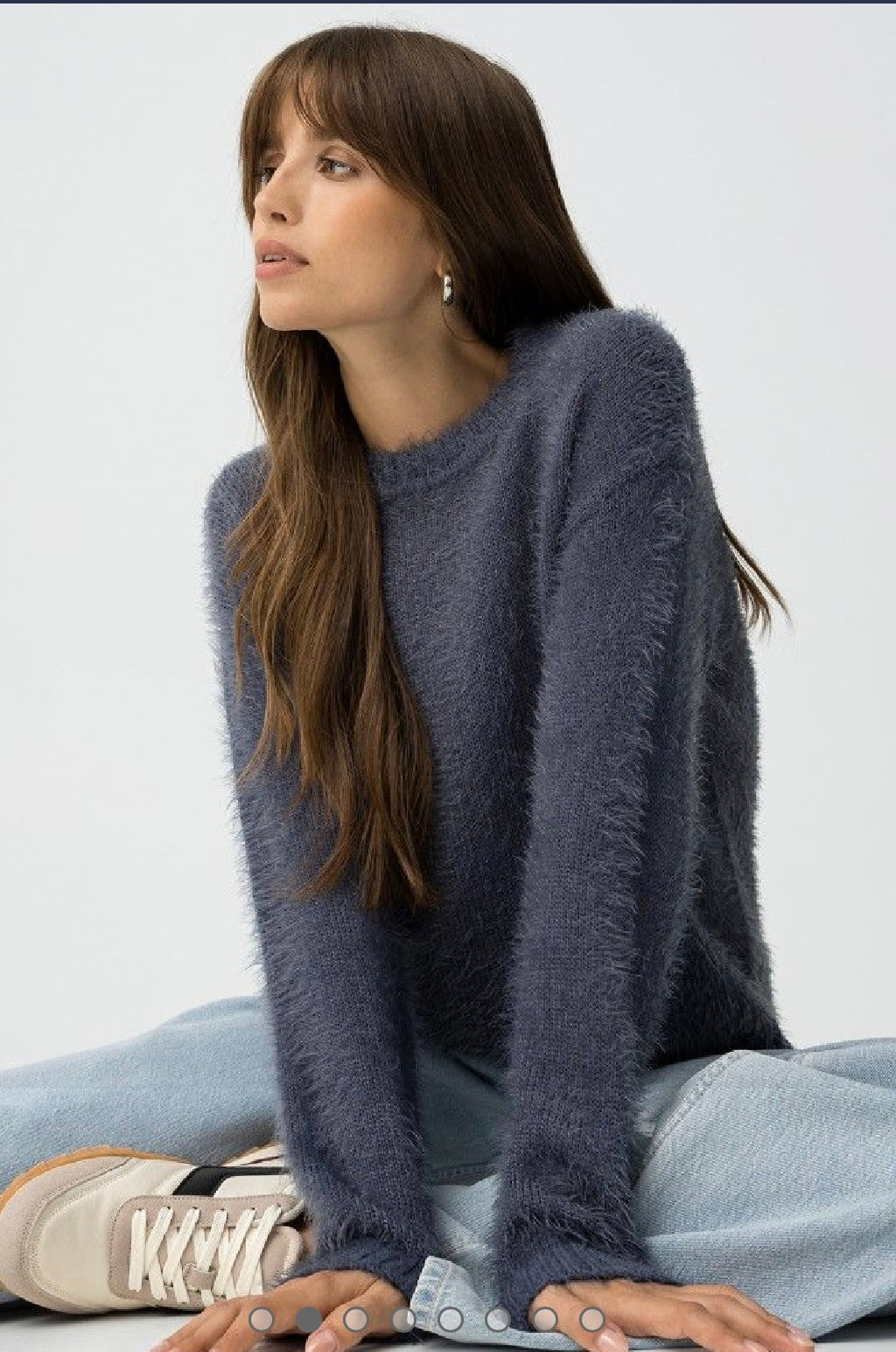 Jolie midnight navy knit