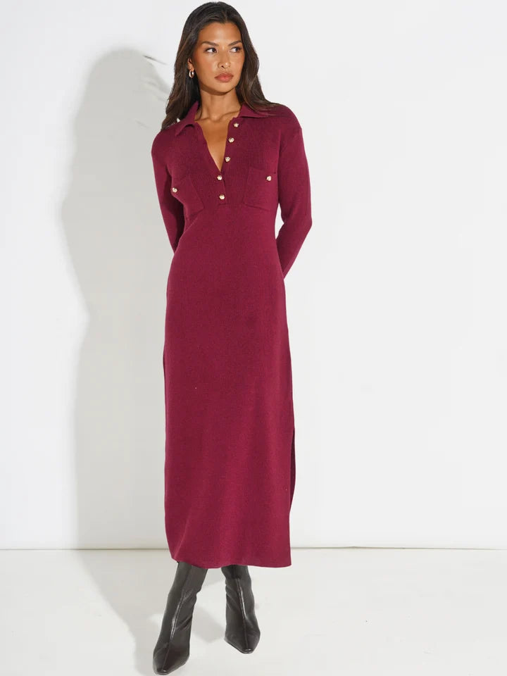 Plum Payton dress