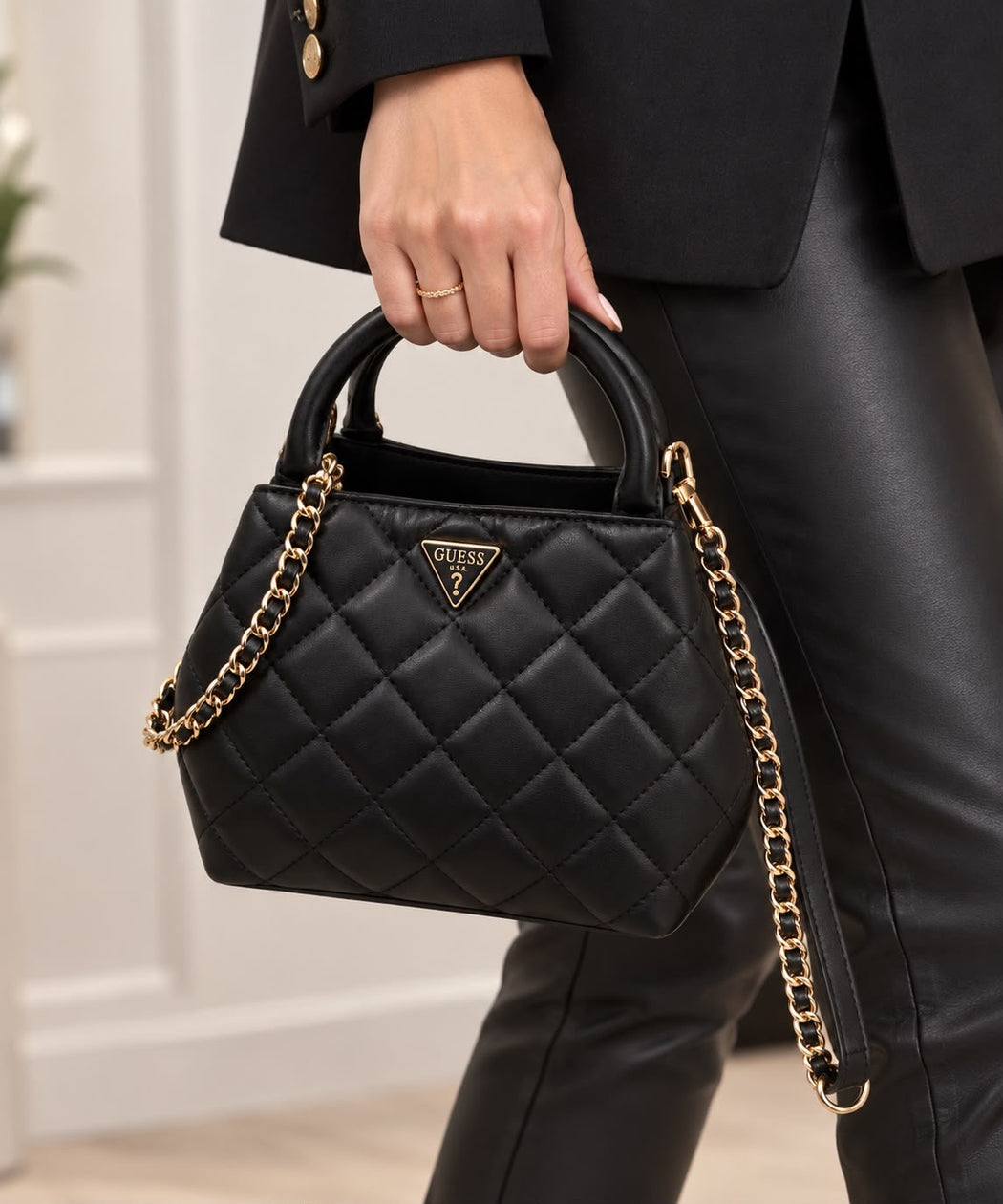 Guess black bag ,Juliet qg245671
