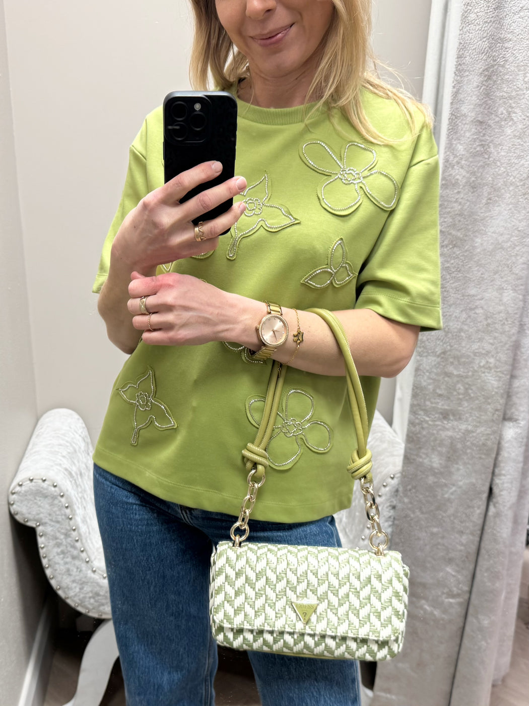 Guess TESSI Olive Bag. WG769119
