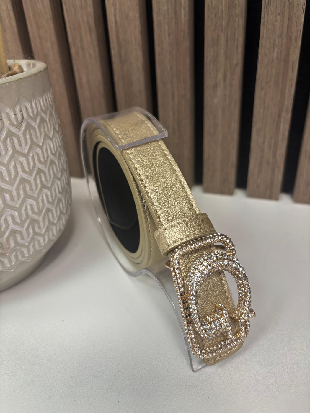 Gold guess Prue Jewel reversible  Belt