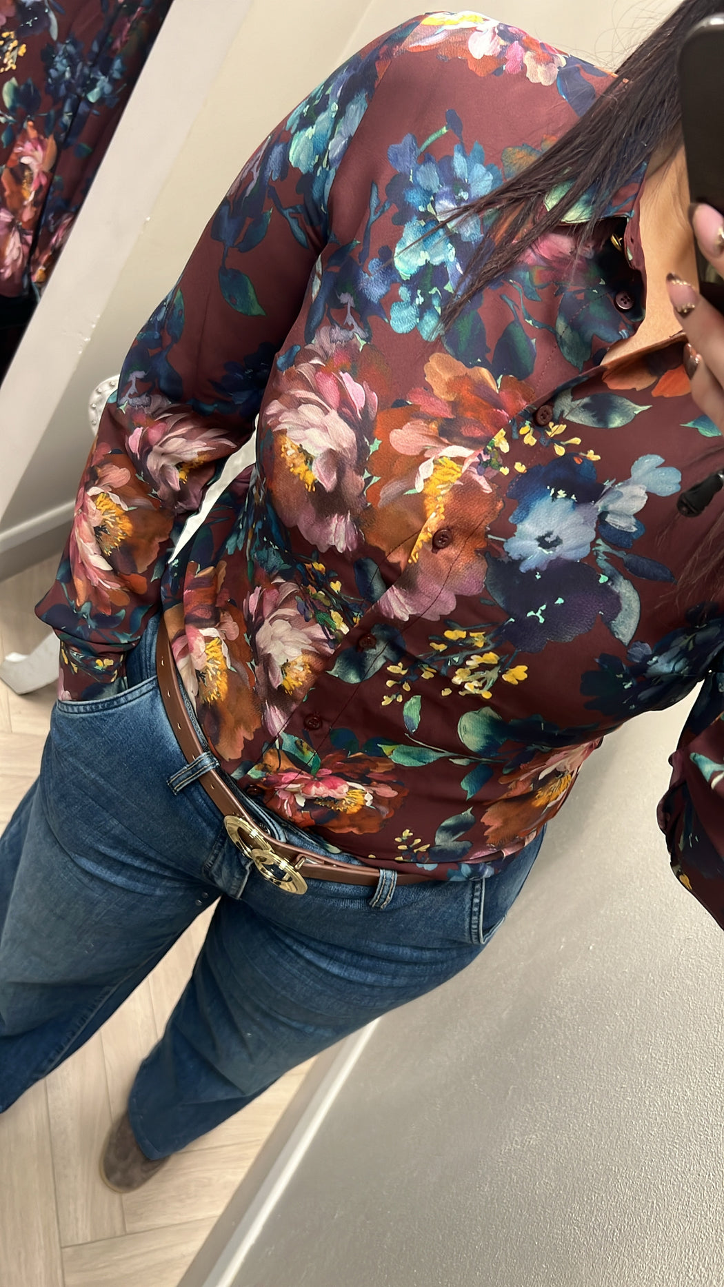 Guess wine guess floral clouis w5bh73wgLA2