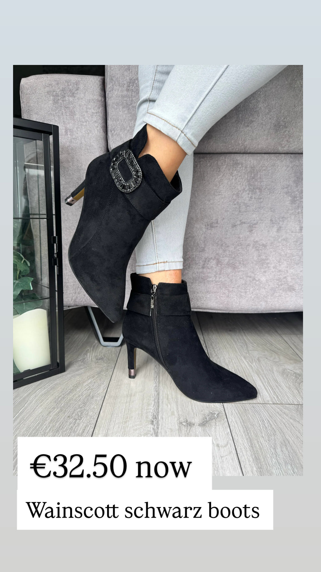 Wainscott schwarz boot