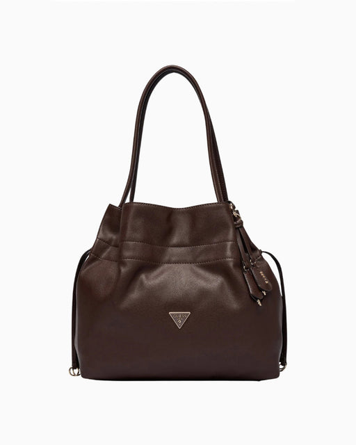 Guess brown Karima tote bag ng224923