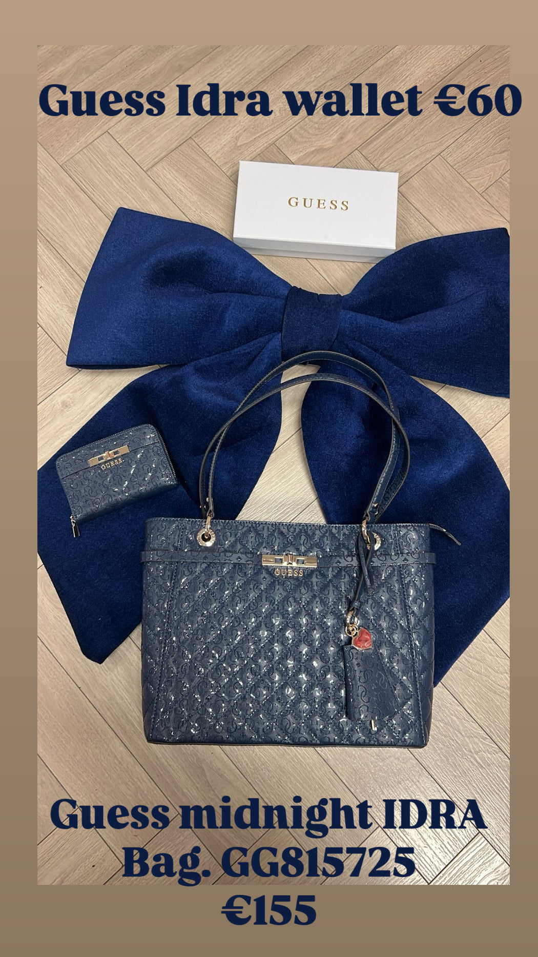 Guess midnight IDRA Bag. GG815725