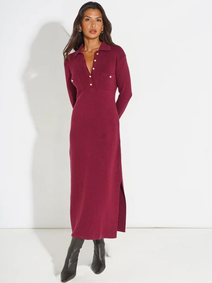 Plum Payton dress