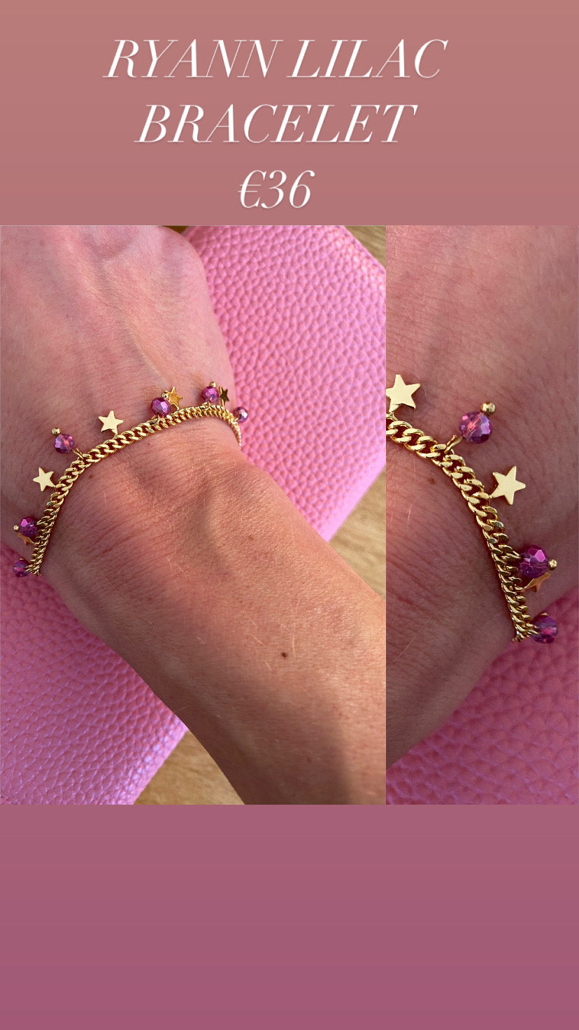 R502BSF RYANN LILAC BRACELET