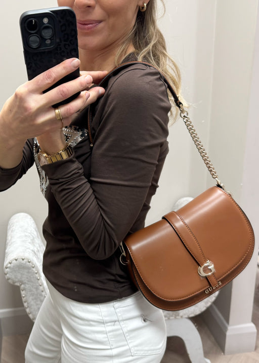 Gues carrie cognac VG989620 bag