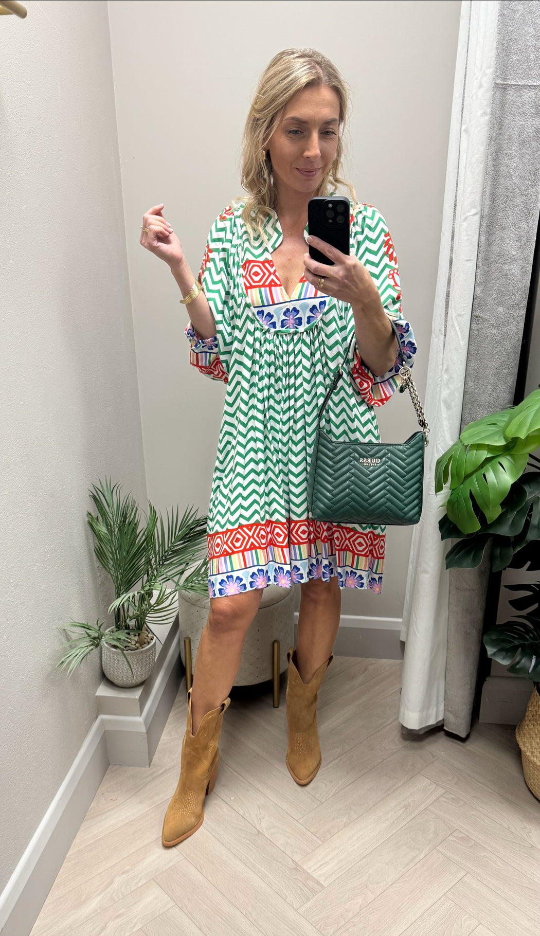 Ziggy print bohame mini