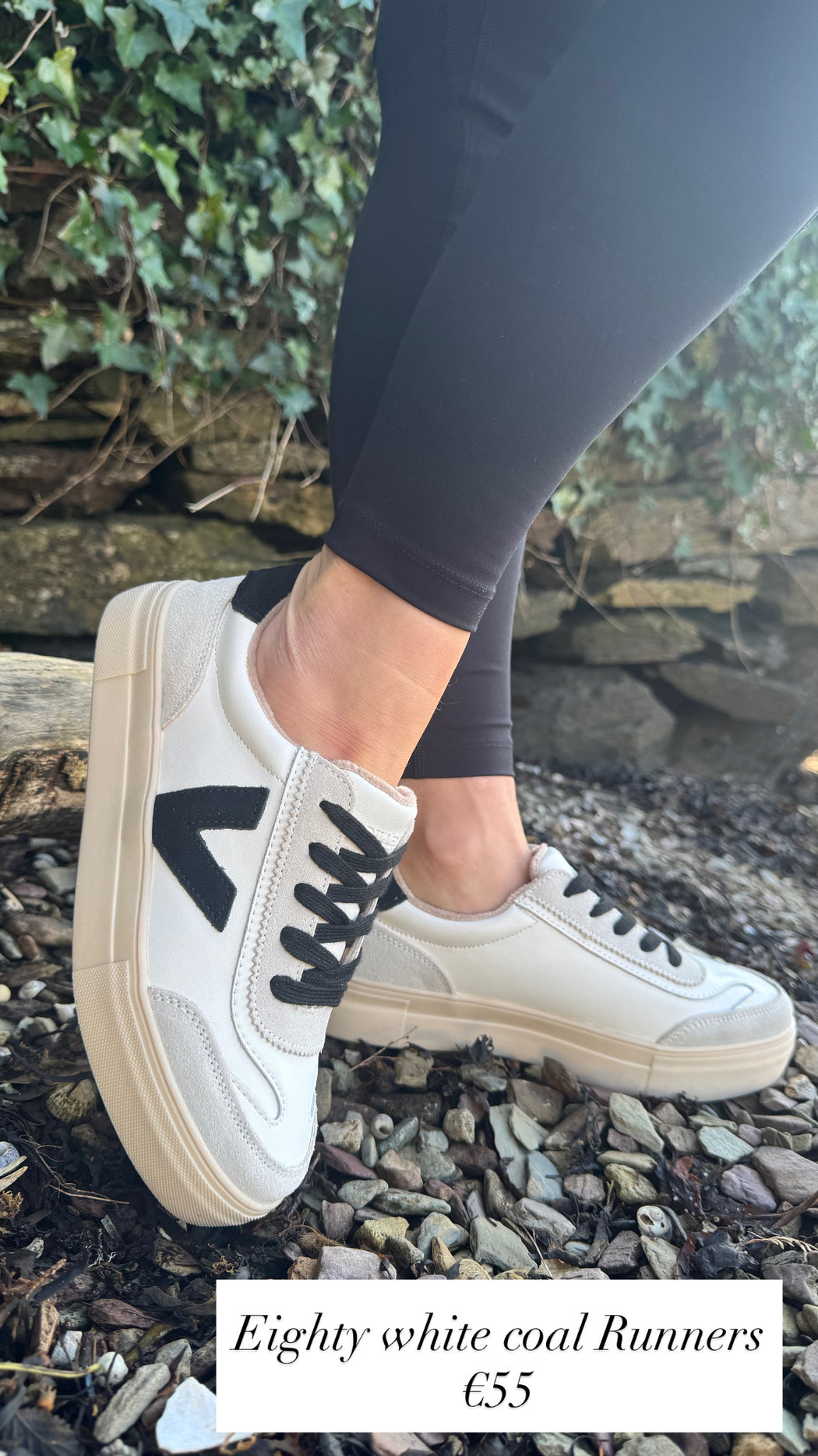 Eighty white coal Runners