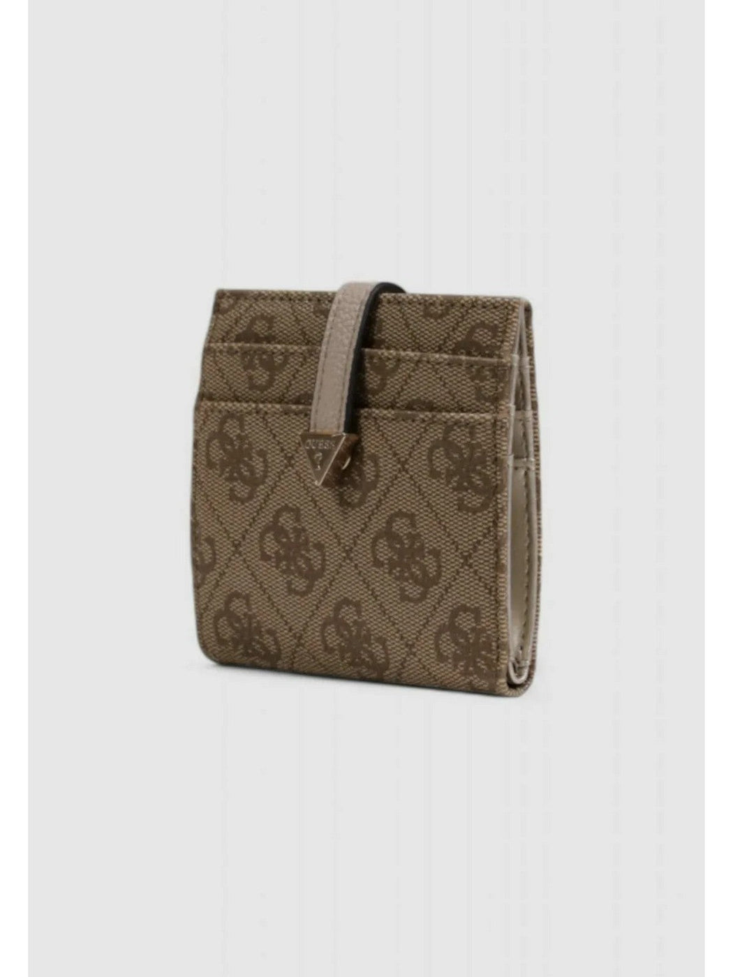 Guess latte logo laurel mini wallet