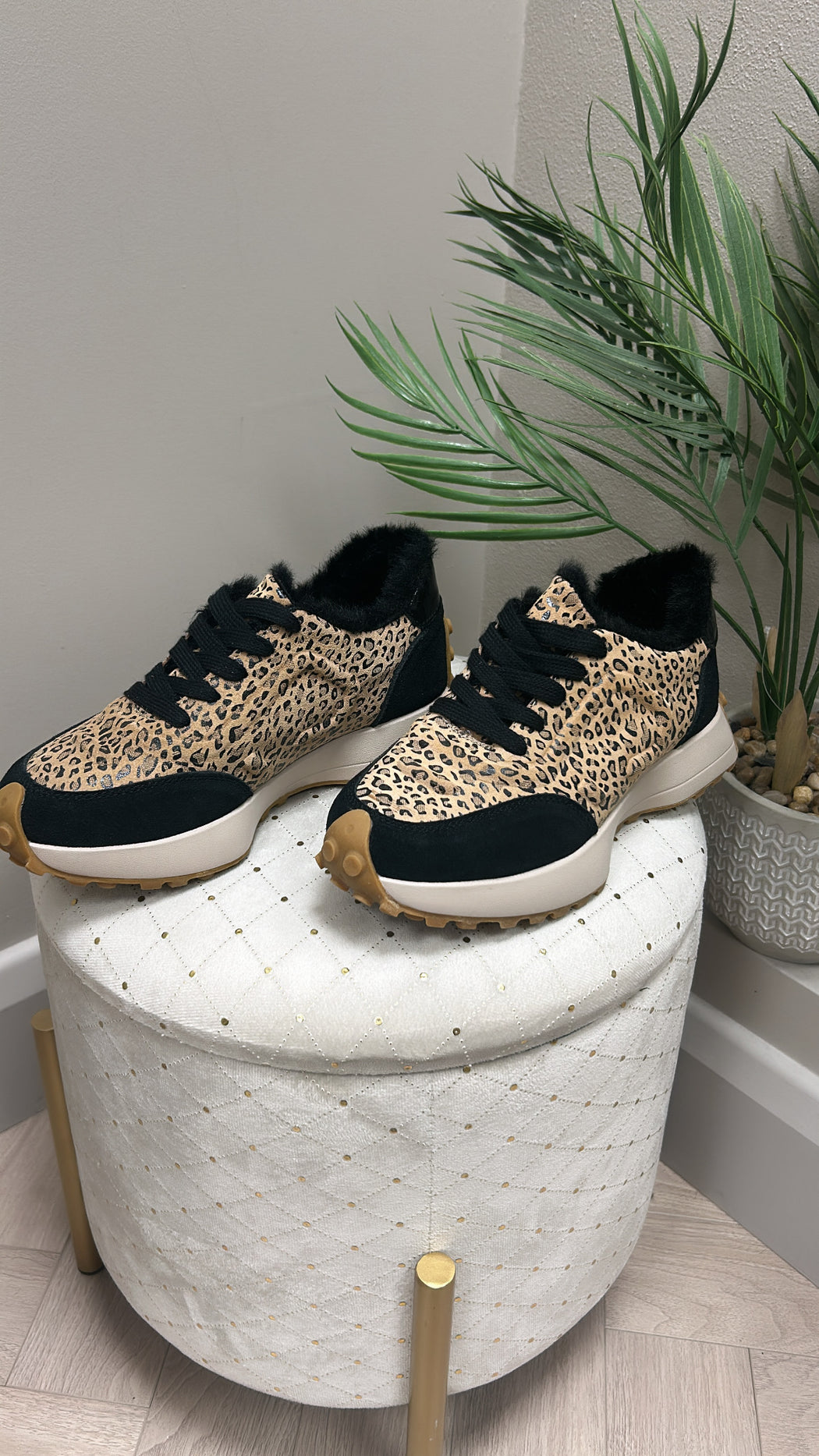 Dabin creamlop leopard runners