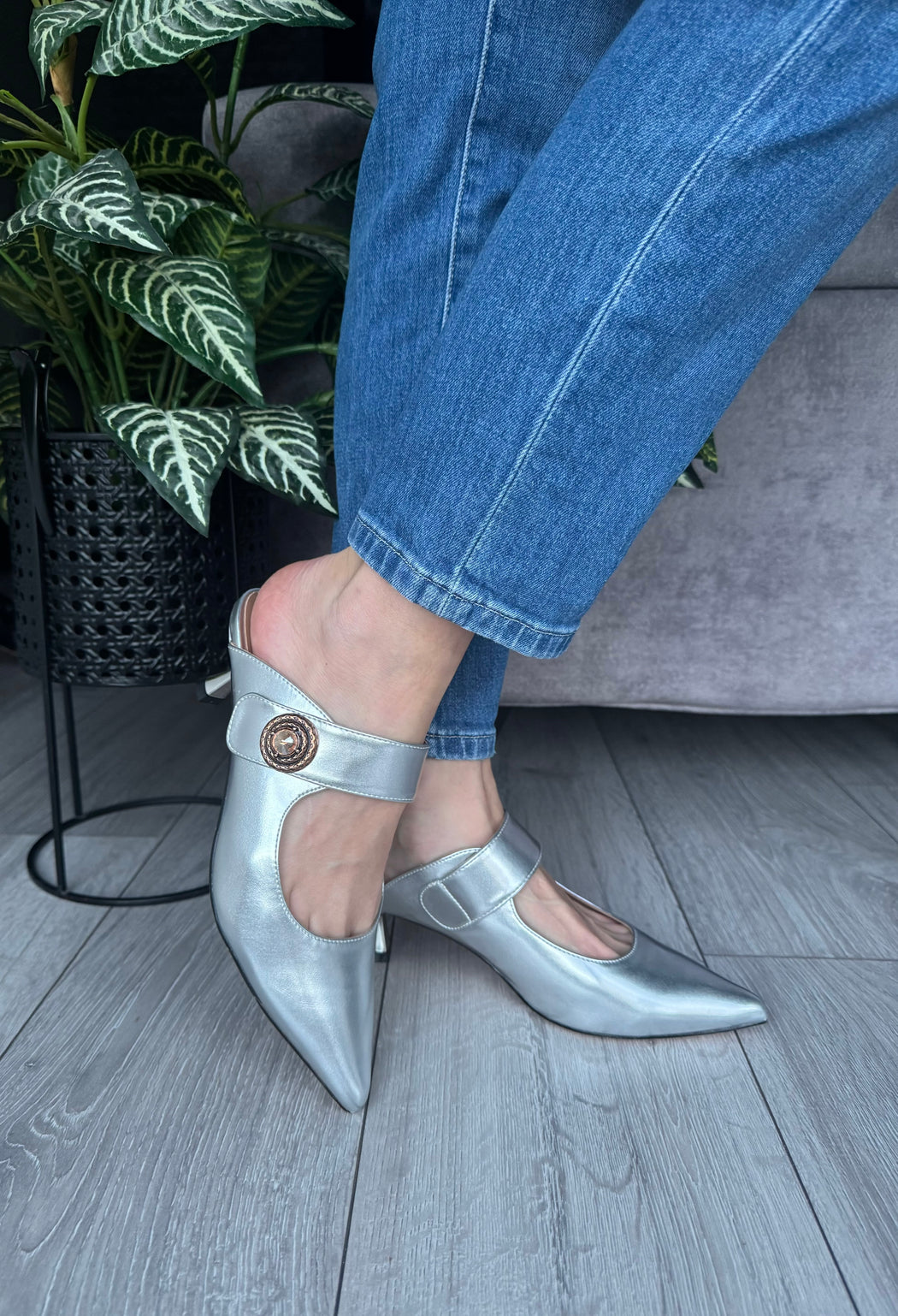 Sofitel silver heels