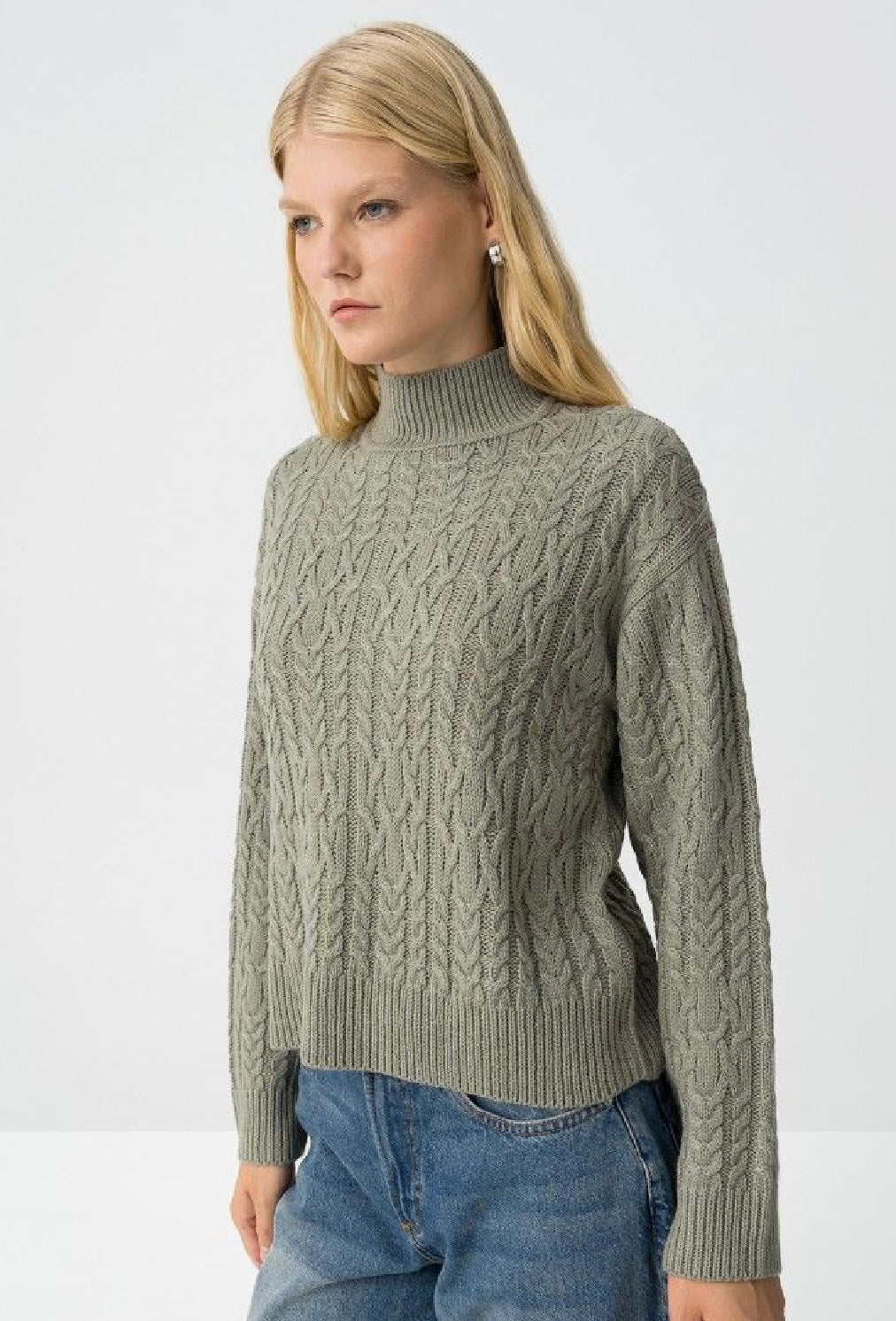 Mistral sage knit
