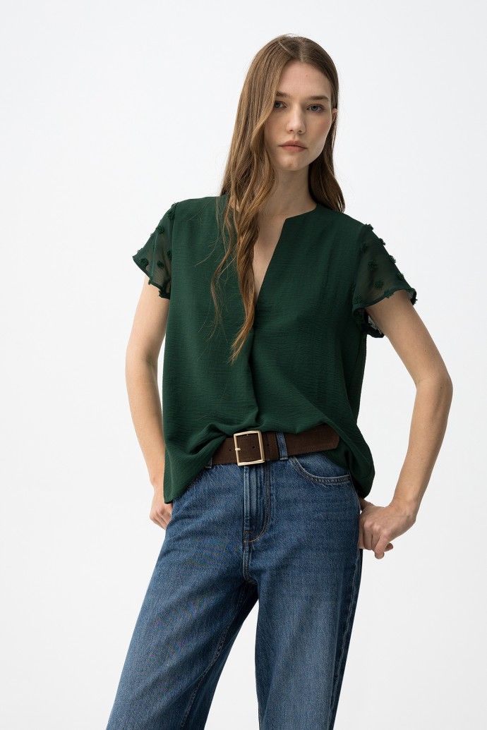 Nony bottle green top