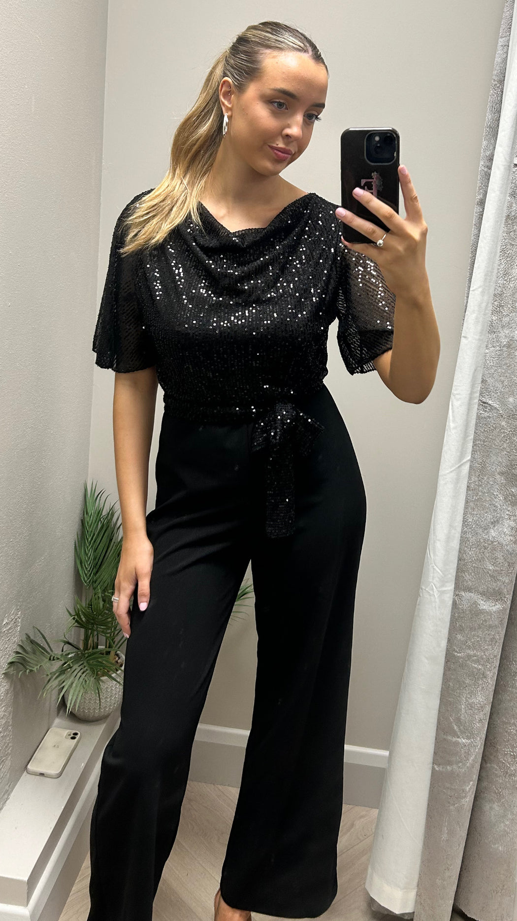 Black  Gracie jumpsuit