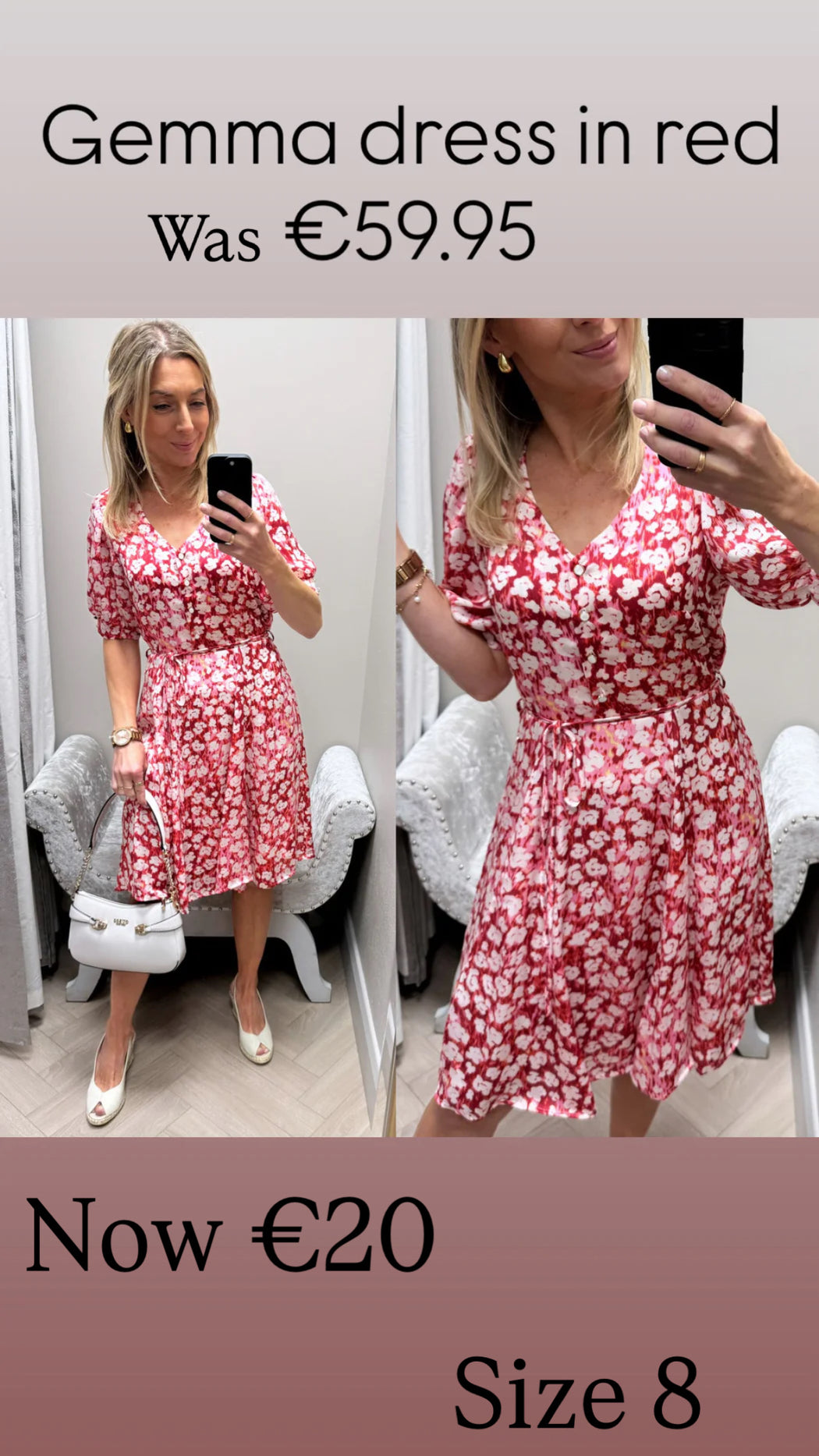 Gemma pink Dress