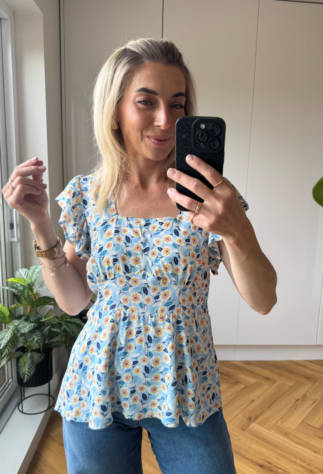 Tamara top blue