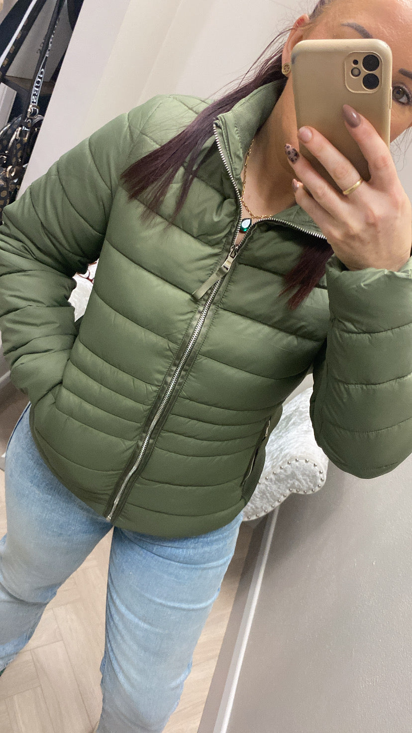 Evelyn green  puffa jacket