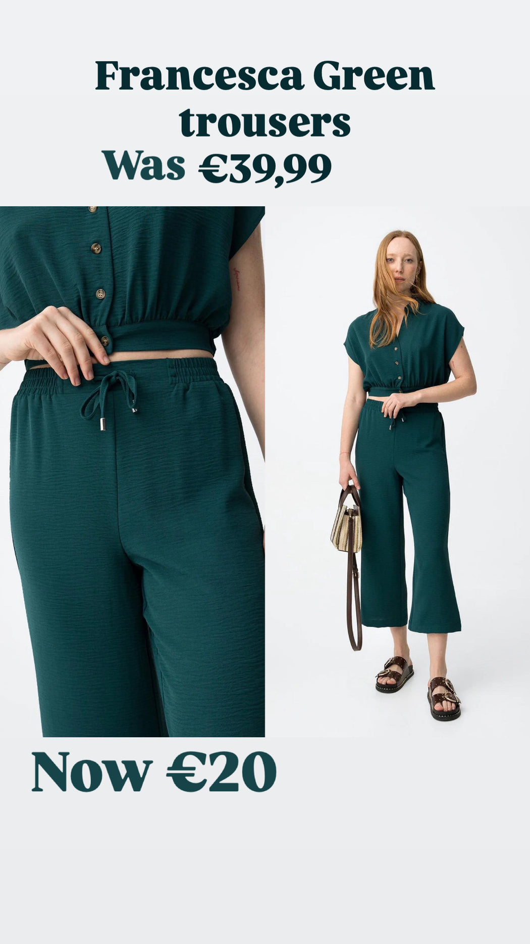 Francesca Green  trousers