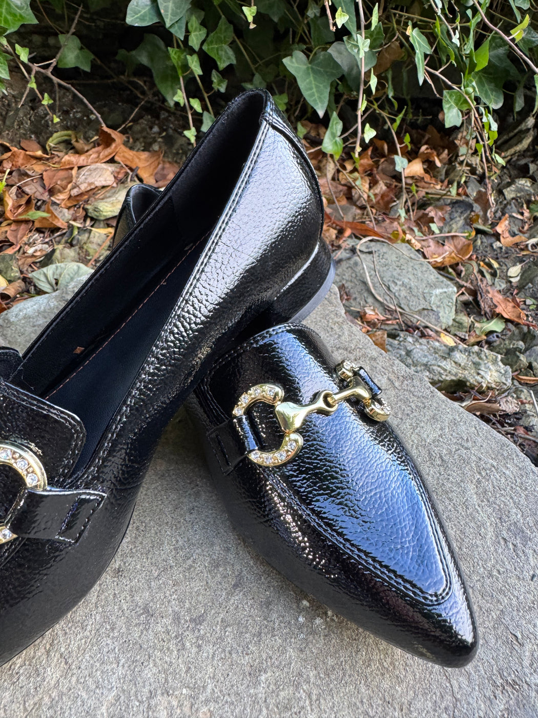 Dalat one Ink Glaze pointed loafer