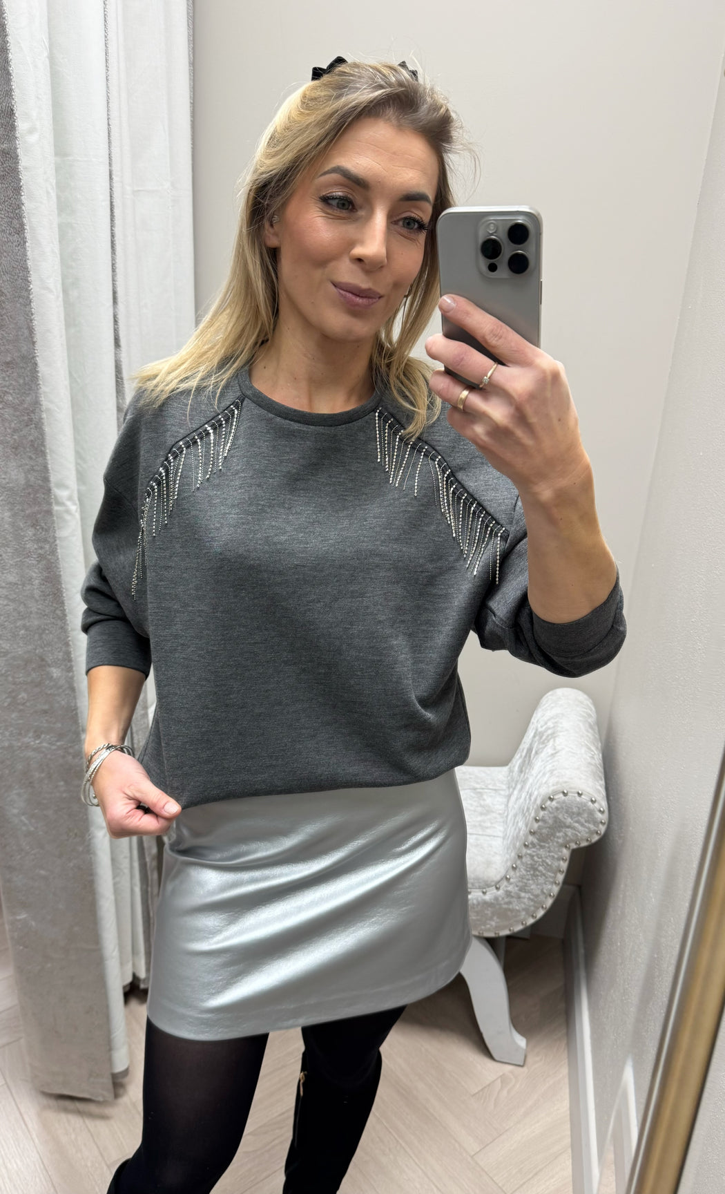 Ballerina grey sweater