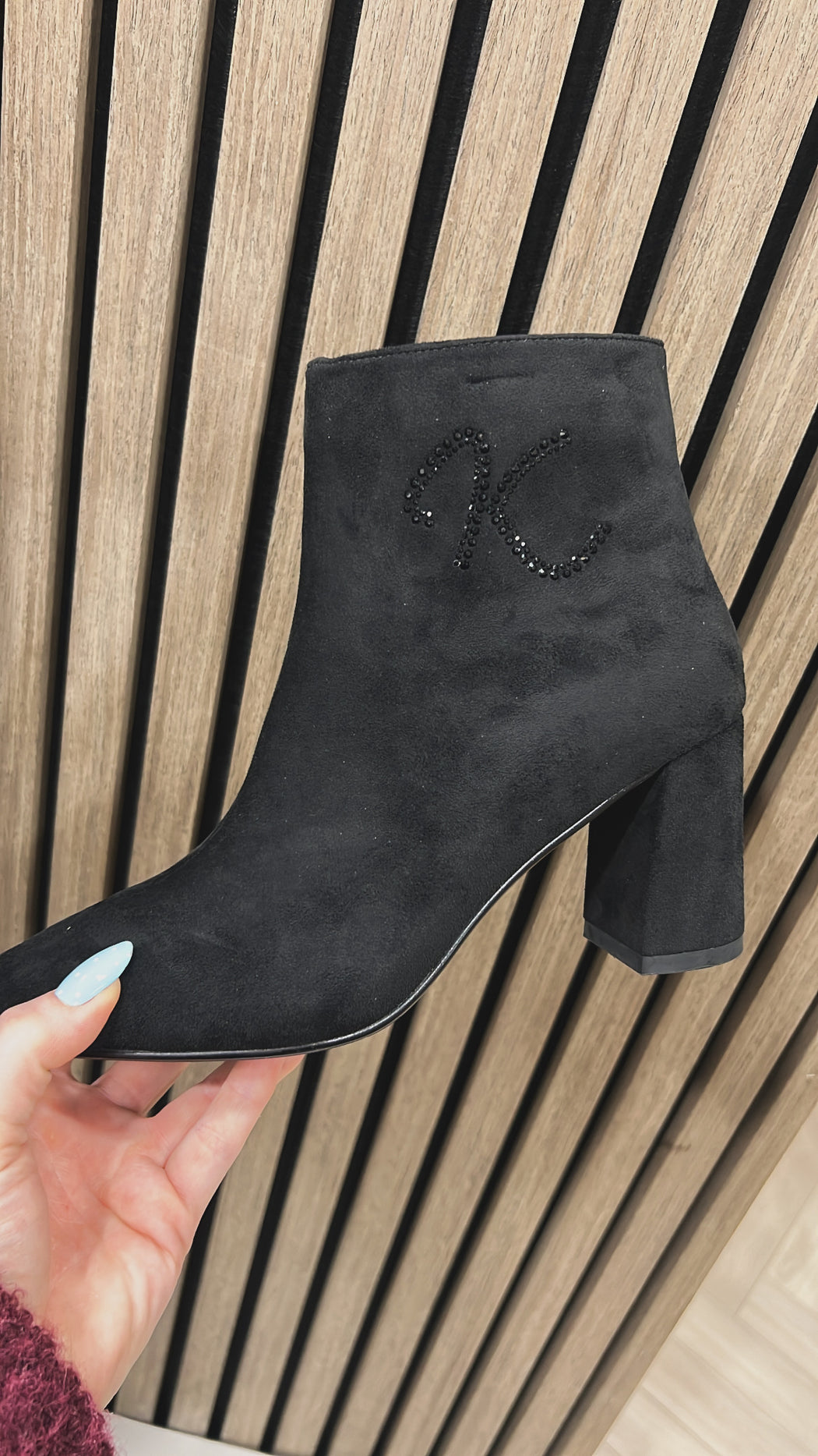Catterton schwarz black ankle boots