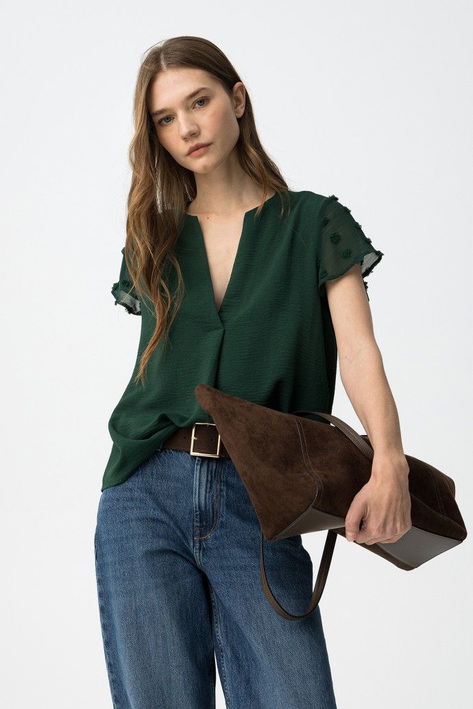 Nony bottle green top
