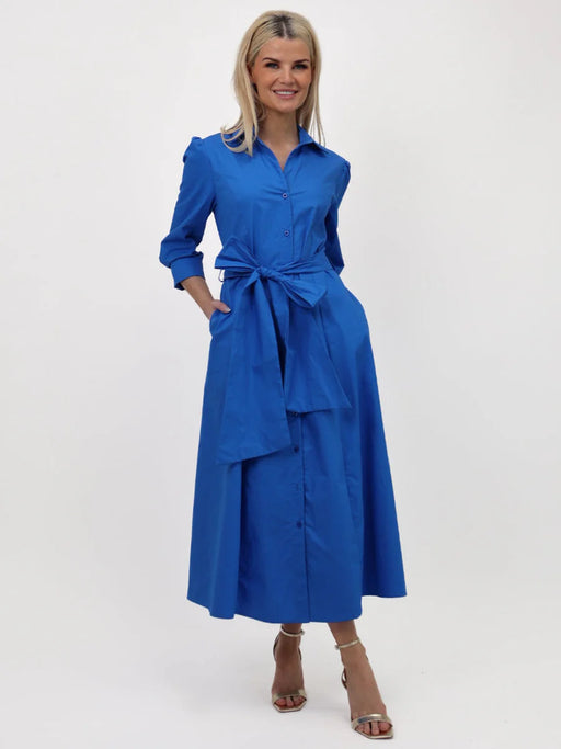 VICTORIA BLUE MAXI DRESS