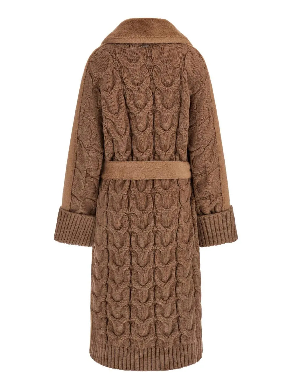 Guess Lucrezia Fur Knit Coat. W5BL63W4200