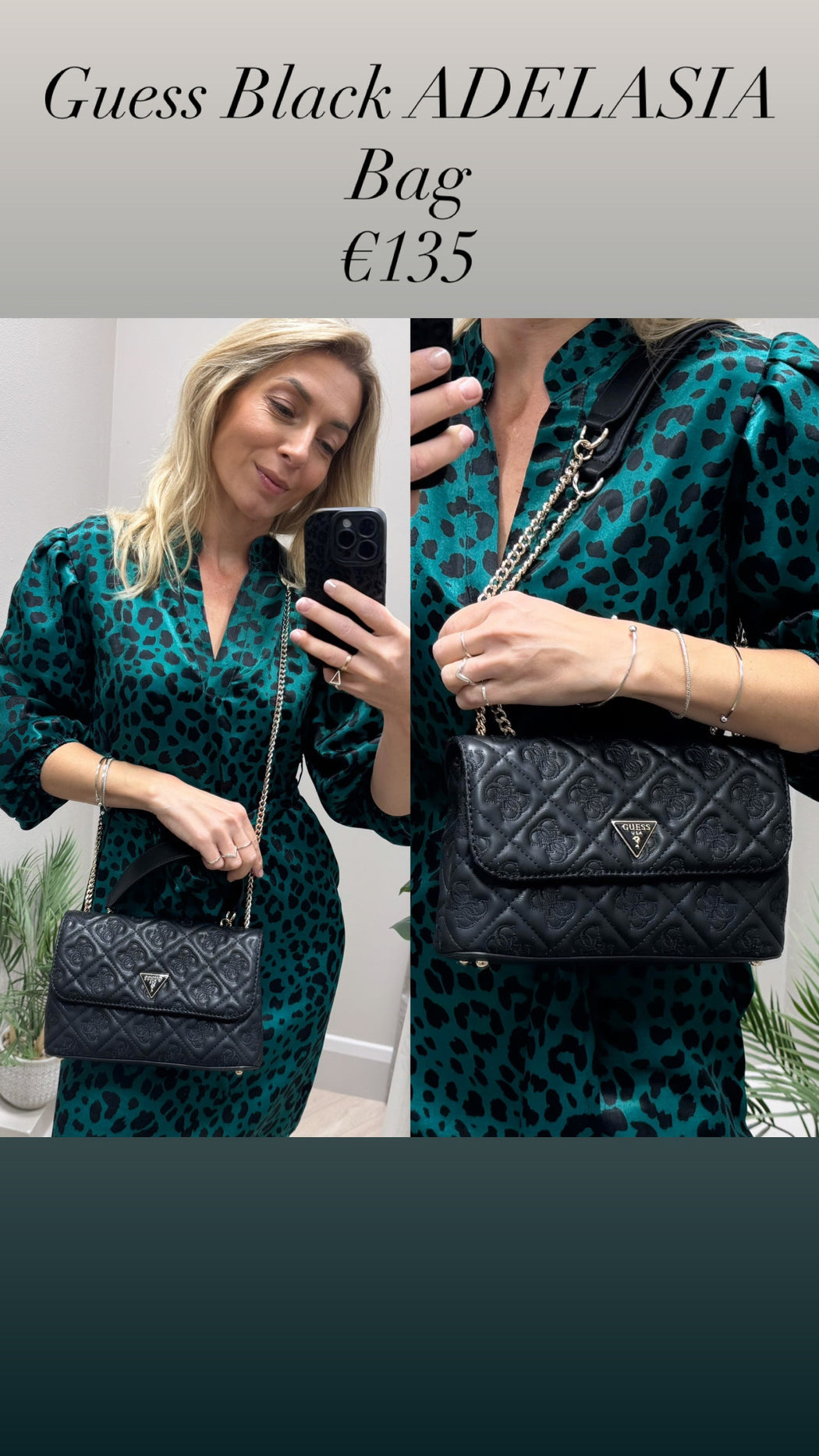 Guess Black ADELASIA Bag QL965821