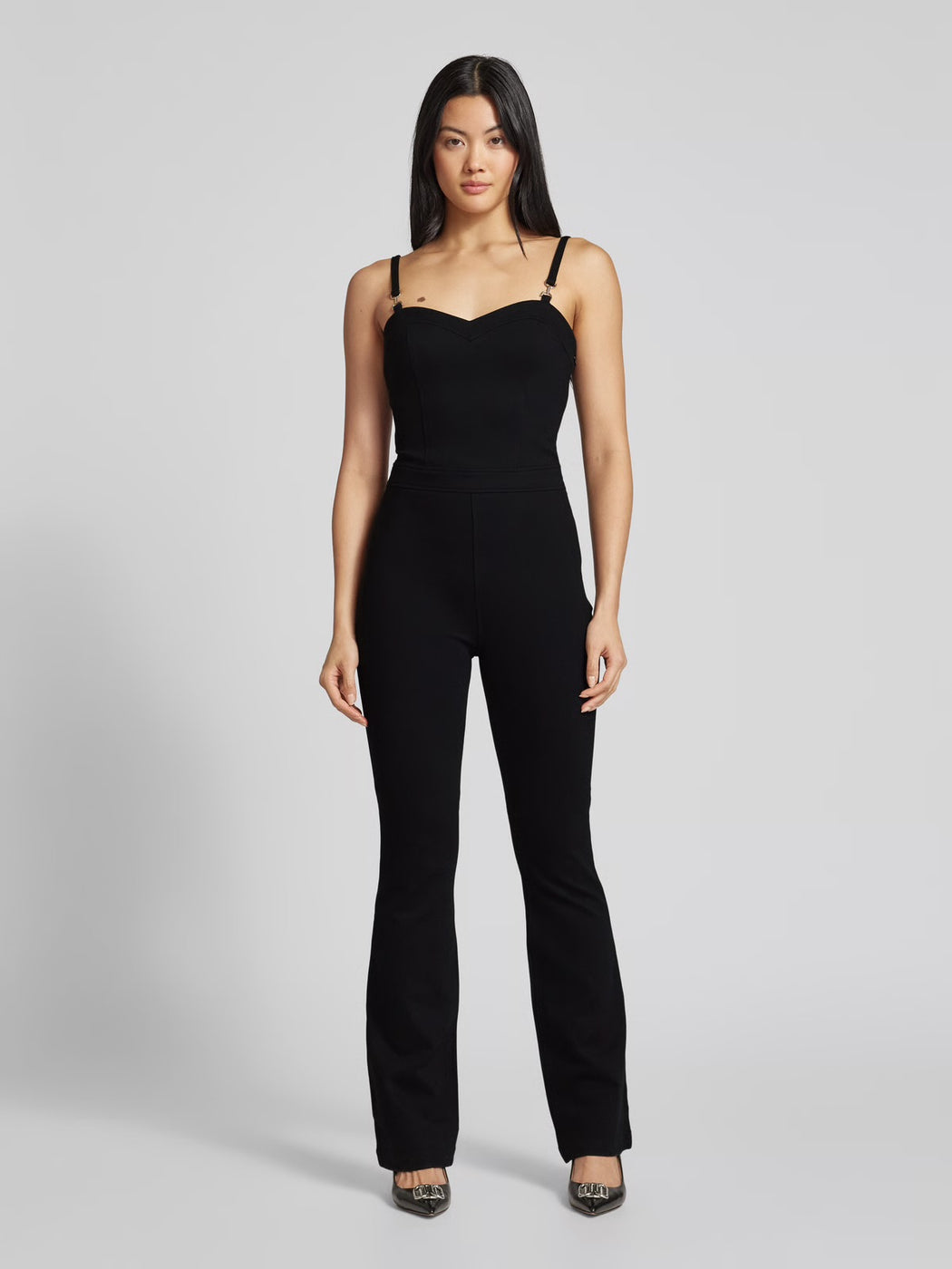 Guess black doreata jumpsuit W5RD90KCMU2