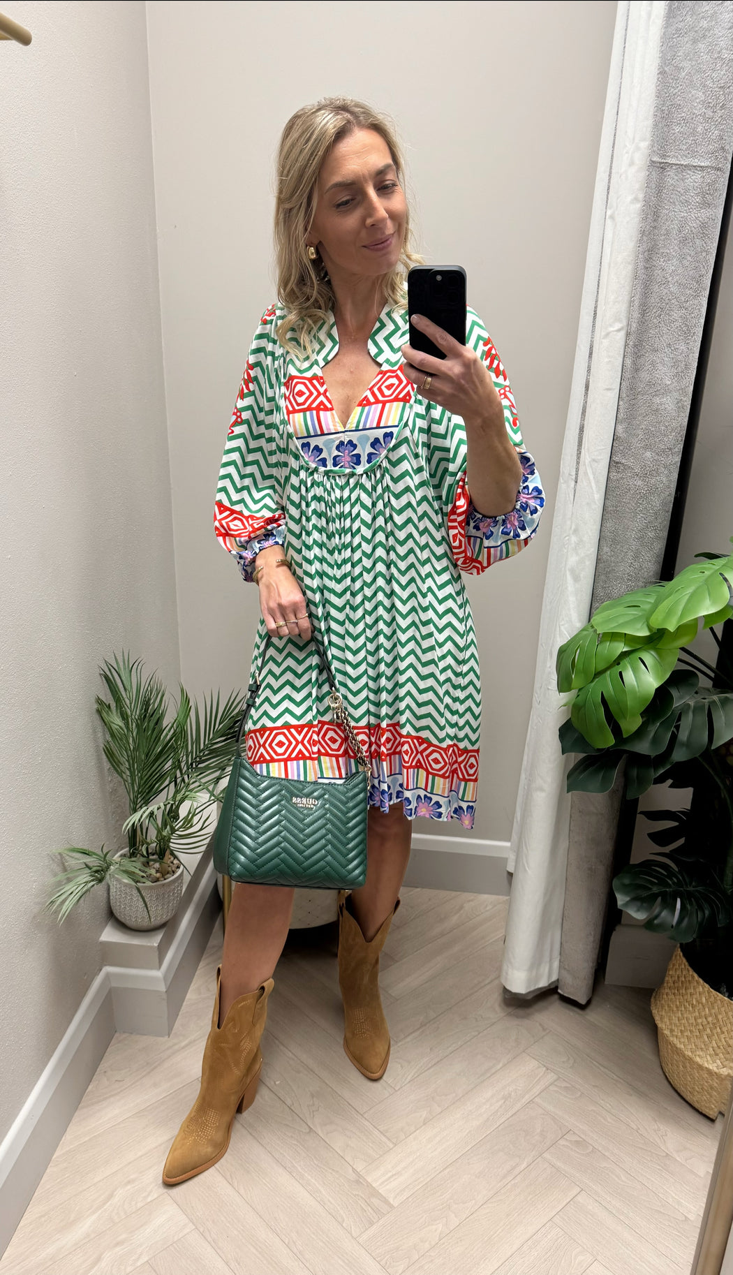 Ziggy print bohame mini