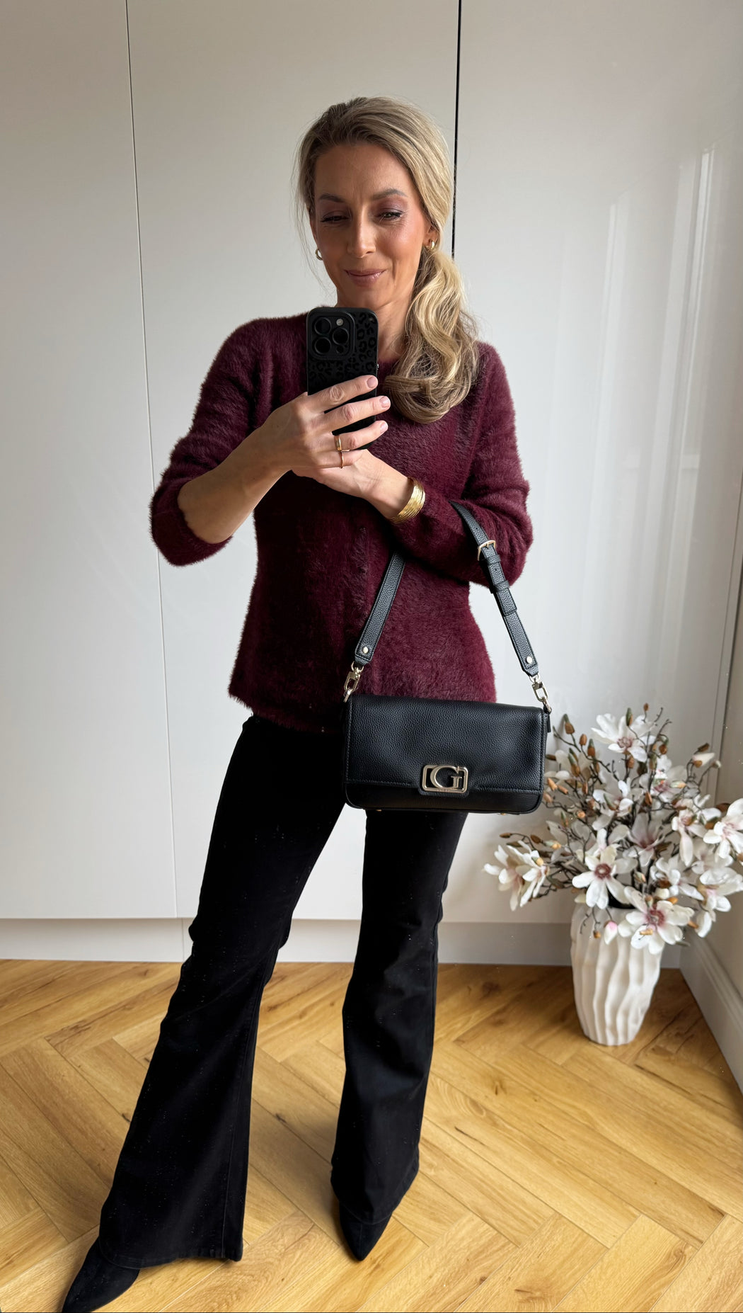 Guess black circe shoulder bag BG964219