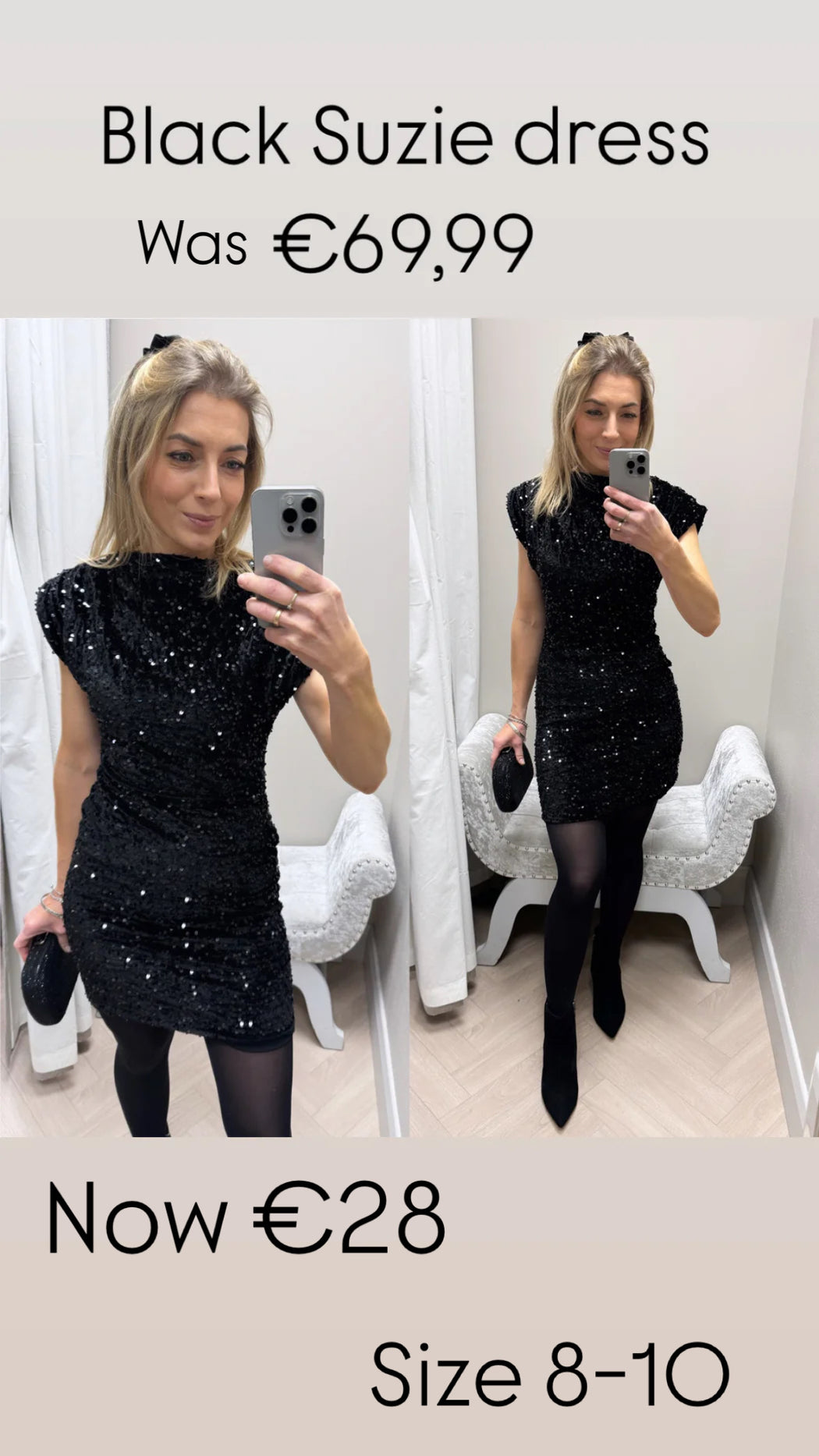 Black Suzie dress
