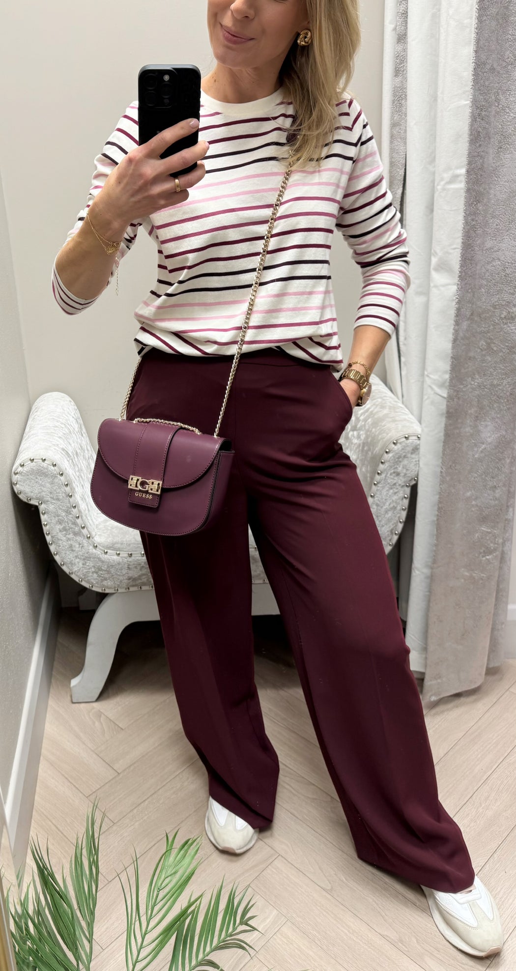 Kimberley Long Sleeve Tee Berry