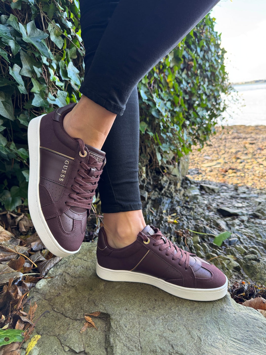 Guess jrone wine sneaker flfjr8pel12