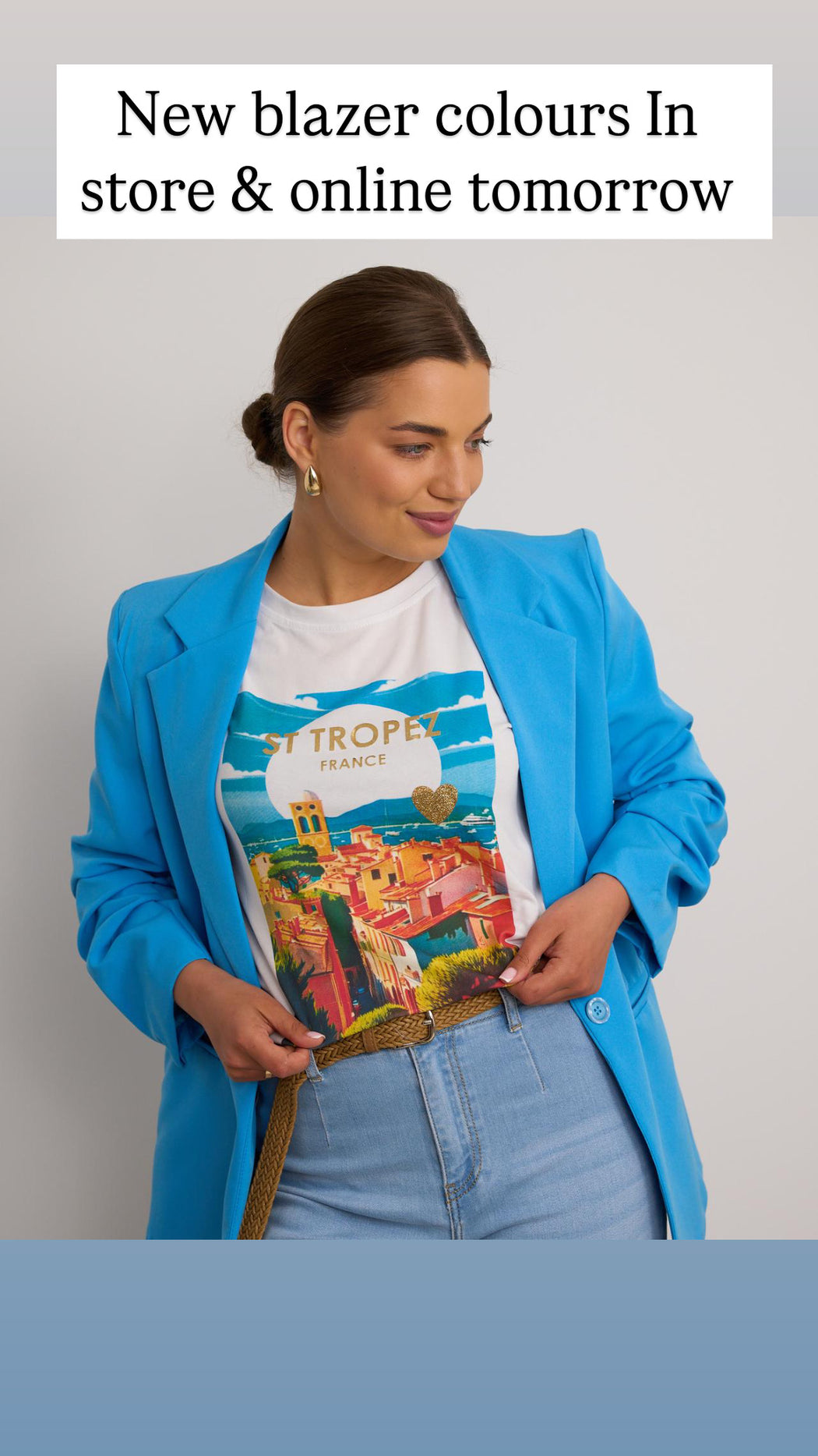 Turquoise Ellie blazer