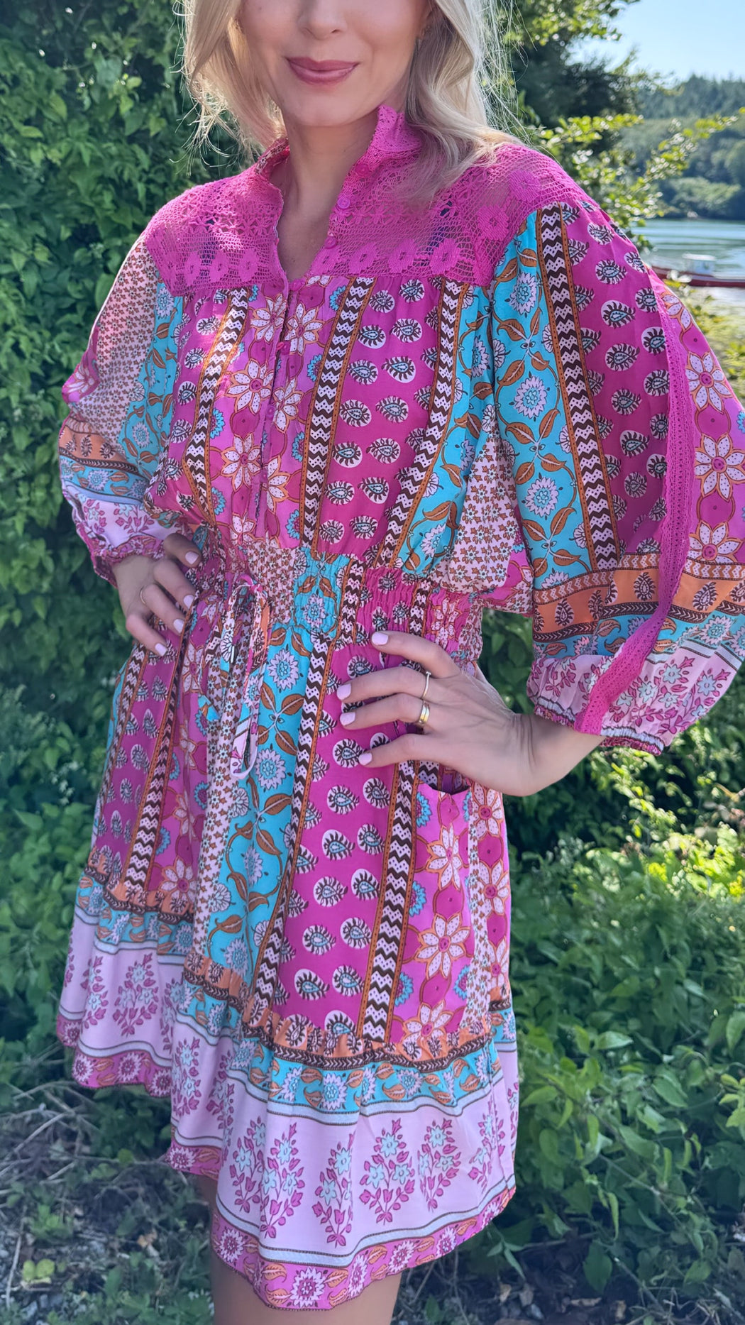 Cedella print Olivia mini