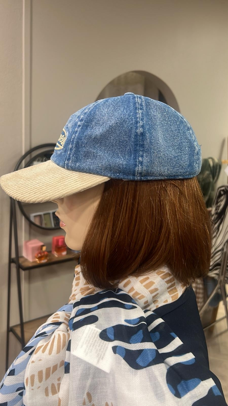 Guess denim Baseball hat aw5505cot01 - bud