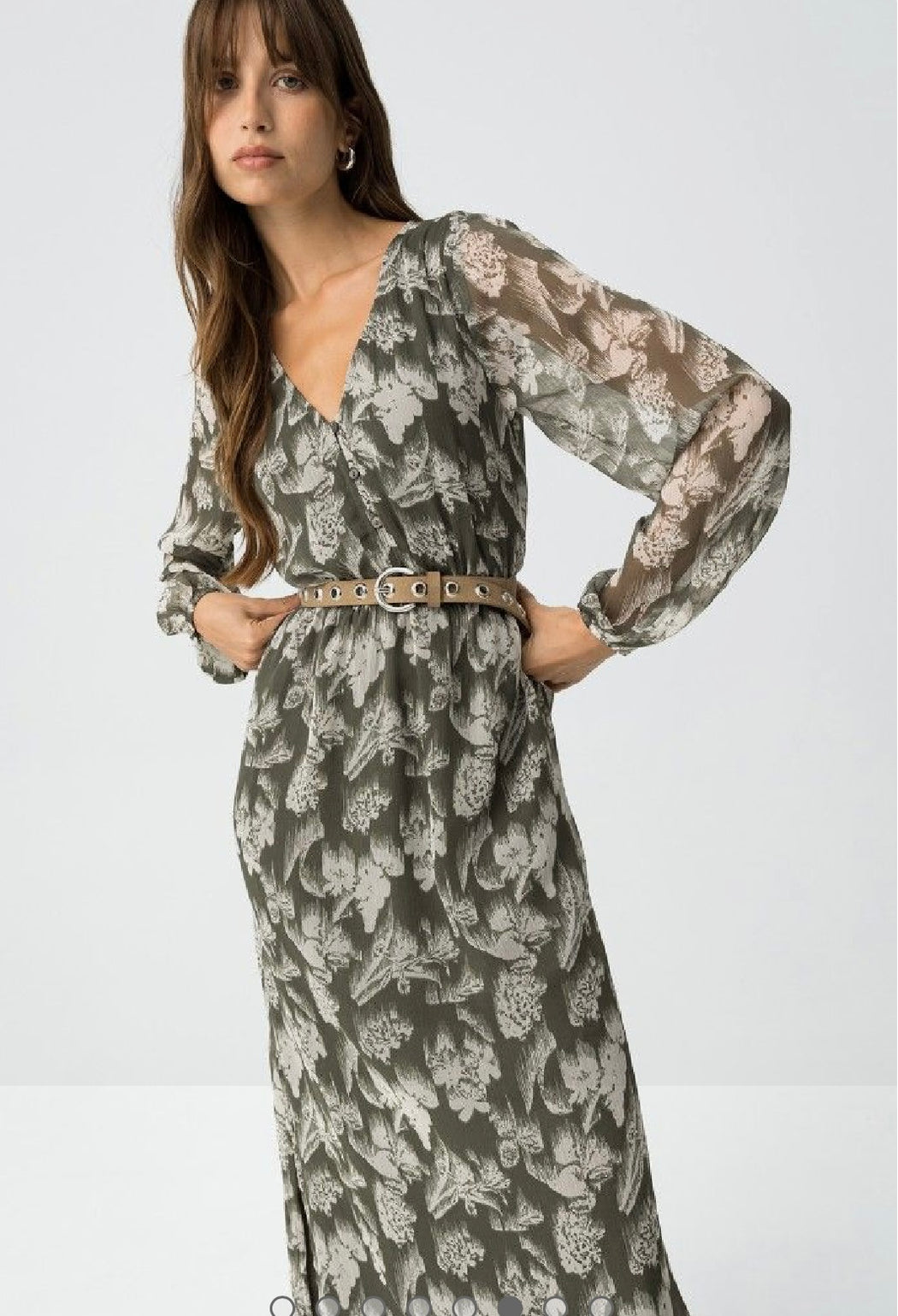 Kourtney midi dress