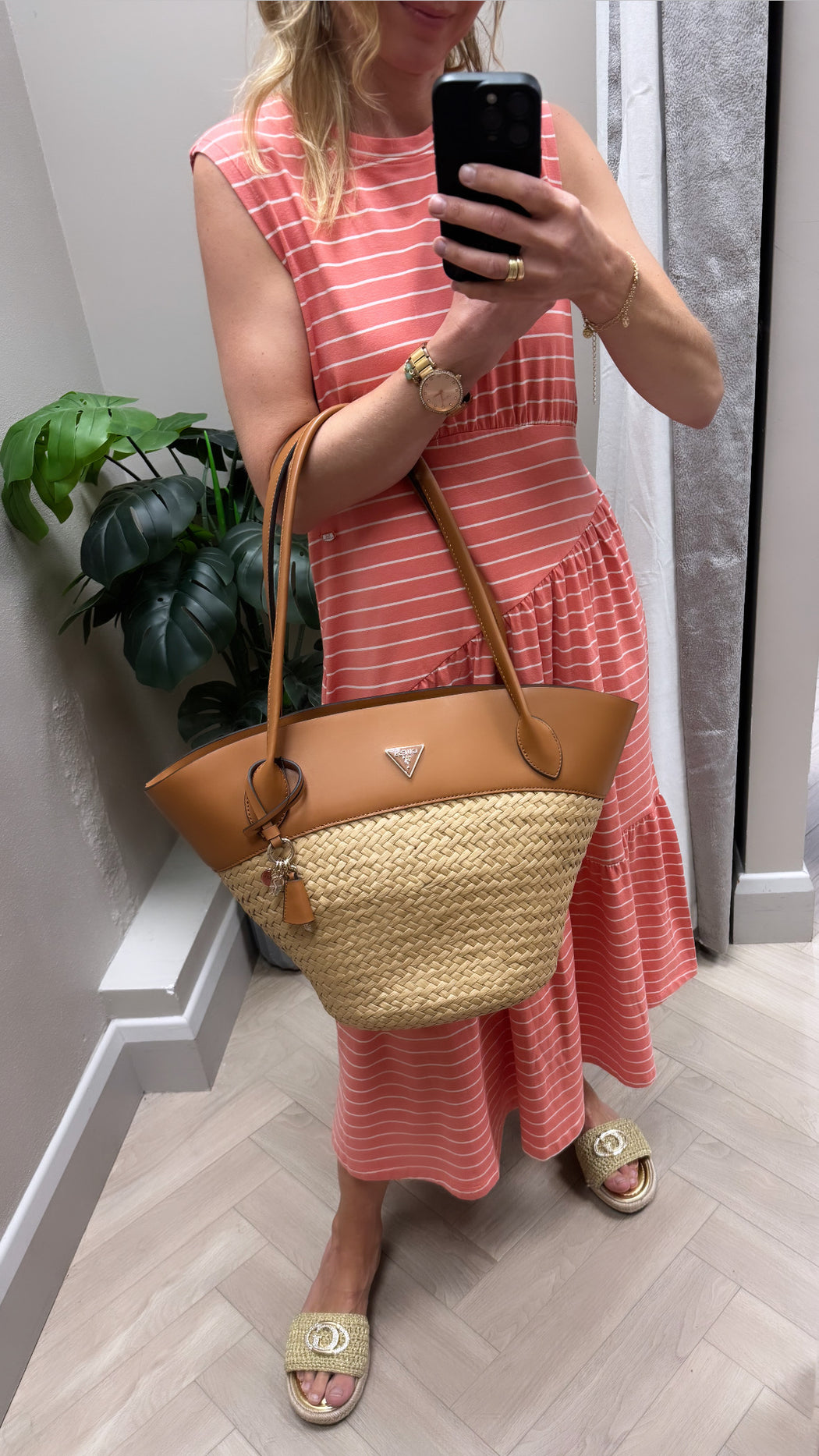Effie Dress Coral