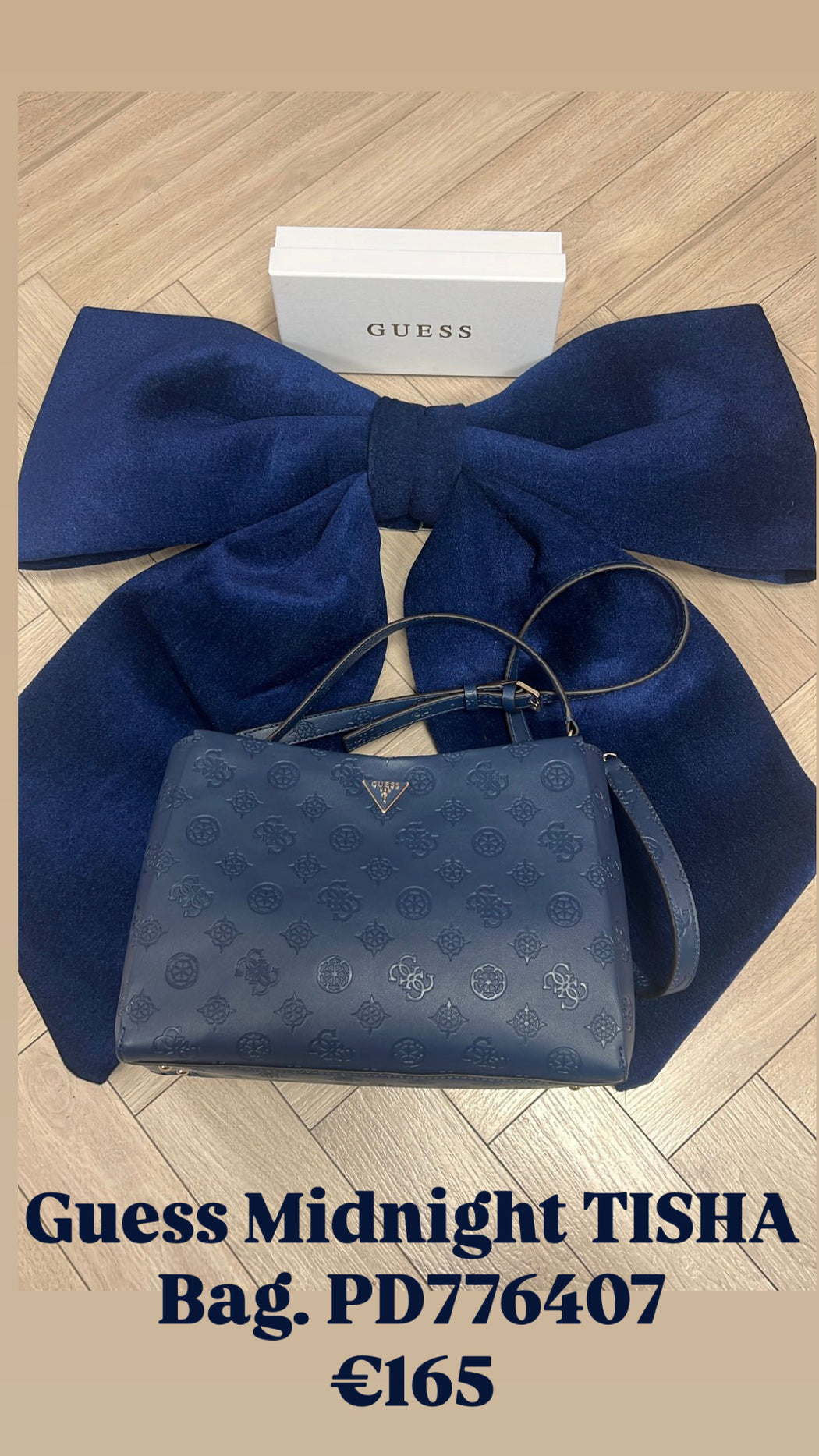 Guess Midnight TISHA Bag. PD776407