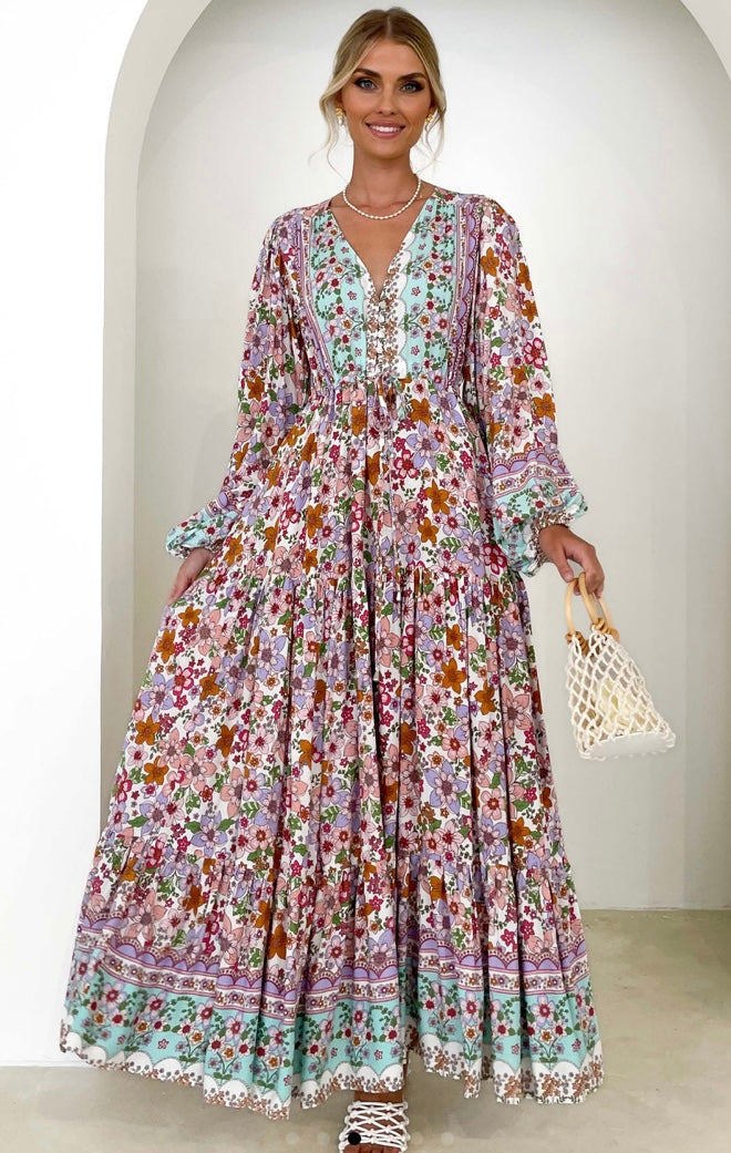 Provence print Teresa maxi