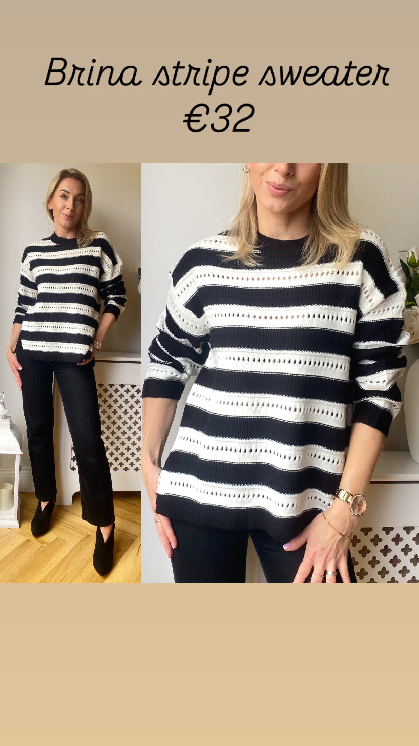 Brina stripe sweater