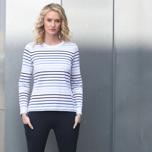 Kimberley Long Sleeve Tee blue
